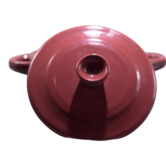 Crofton Mini Ceramic Red & Green Ceramic Dish 2PK Holidaycore Wintercore EUC - Picture 10 of 15